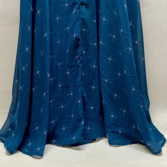 Torrid Sleeveless Dress Women's Size 0 Blue Gem Starburst Design Tank Top EUC - Picture 8 of 13